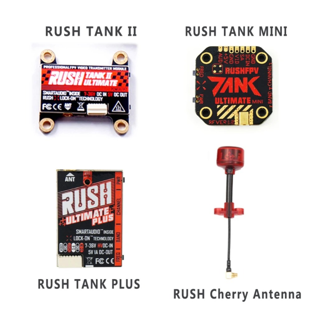 RUSH TANK Ultimate II/Mini/PLU - Fpv Drone Frame avaliação e preço