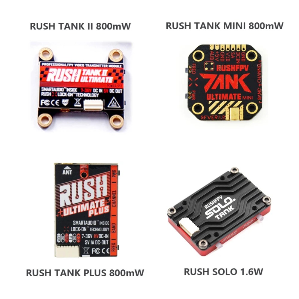 RUSH TANK Ultimate II/Mini/PLU - Fpv Drone Frame avaliação e preço